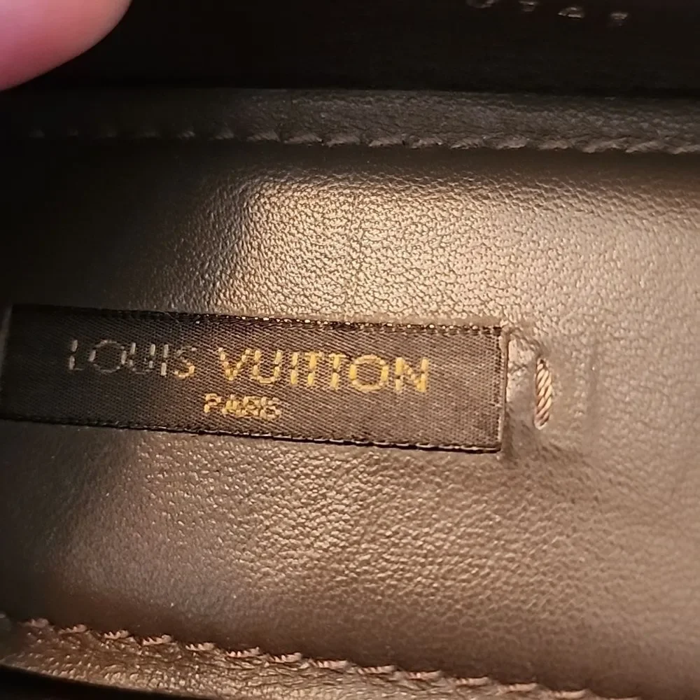 Authentic Louis Vuitton Brown Oxford Ballerina Flats Size 36